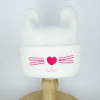 White Baby Cute Embroidered Cat Ear Hat