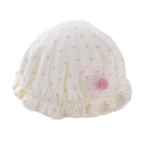 Yellow Dots Baby Winter Fall Hat Infant Bucket Hat Cotton Baby Hat for Girls Boys,0-3 Months