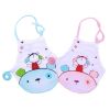 2 Pieces Infant Baby Bibs Keep Warm Bellyband Pink Blue Mouse Baby Belly Band Smock Cotton