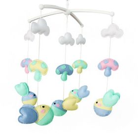 Baby Crib Mobile, Handmade Baby Bed Bell, Colourful and Beautiful Hanging Toy