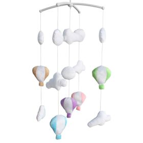 Handmade Plush Hanging Toys [Hot-air Balloon] Exquisite Baby Crib Bed Bell