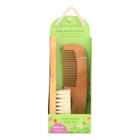 Green Sprouts Comb And Brush Set