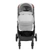 VEVOR Standard Baby Stroller, Infant Toddler Stroller with Bassinet, 3rd-Gear Adjustable Backrest & Foldable & Reversible Seat