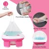 5 Rolls Total 100Pcs Potty Bags For Portable Toddler Potty Training Toilet Disposable Potty Bags For Kids Toddler Adult Pets Outdoor Travel