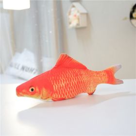 Without Cat Nip Version - Electric Jumping Fish Simulation Electric Fish Toy (Option: Carp)