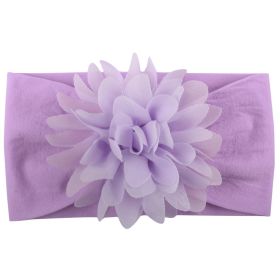 Creative Chiffon Flower Headband Baby Hair Accessories Cute Princess Headband (Option: 12Style)