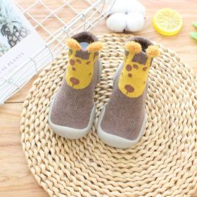 Children floor socks (Option: Coffee-15.5cm)