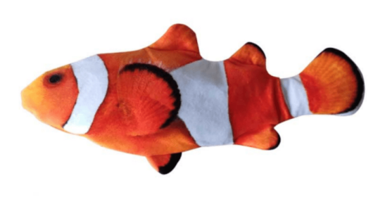 Without Cat Nip Version - Electric Jumping Fish Simulation Electric Fish Toy (Option: Clownfish)