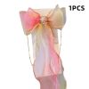 Chiffon Bow Ribbon Girls Hairpins Cute Colorful Bows Flowers Children Hair Clips Fashion Hair Accessories