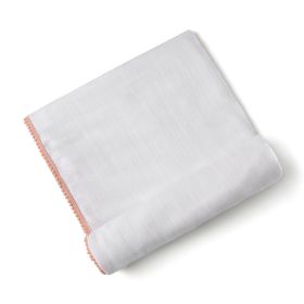 BAMBOO POM POM SWADDLE (Towel: Peach)