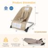 Baby Bouncer Seat with Aluminum and Metal Frame