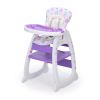 Multipurpose Adjustable Highchair,Children's dining chair for Baby Toddler Dinning Table with Feeding Tray and 5-Point Safety Buckle XH