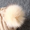 Cute Pompom Baby Hat Warm Winter Knitted Kids Baby Girl Boy Beanie Cap Solid Outdoor Infant Toddler Children Hat Bonnet