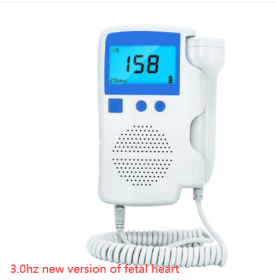 Fetal Heart Rate Monitor Home Pregnancy Baby Fetal Sound Heart Rate Detector (Option: Blue 3.0hz fetal favorite)